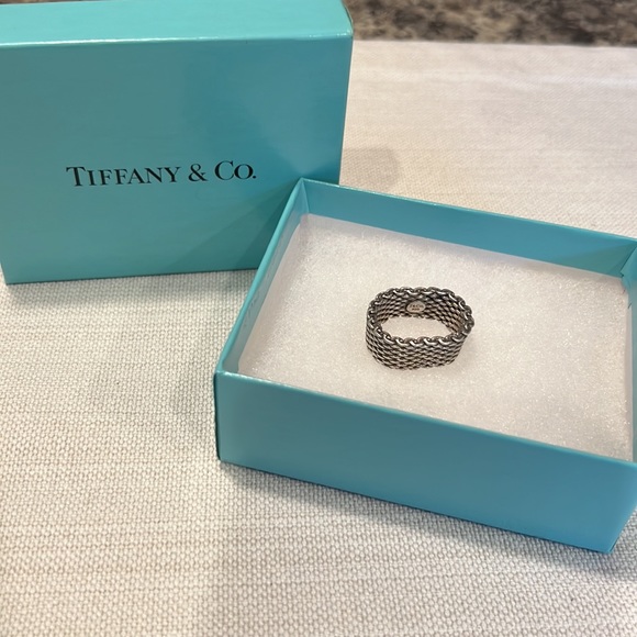 Tiffany & Co. Jewelry - Tiffany & Co. Somerset Mesh Ring